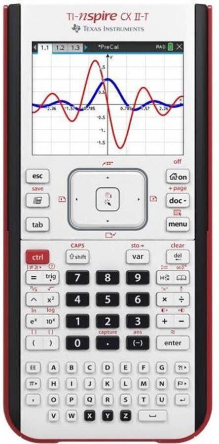Texas Instruments TI-NSPIRE CX II-T Grafische rekenmachine