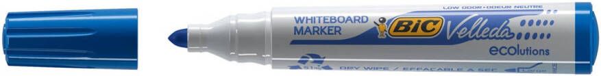 Velleda Bic whiteboardmarker 1701 blauw 12 stuks