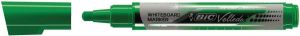 Velleda Bic Whiteboardmarker Liquid Ink Tank groen 12 stuks