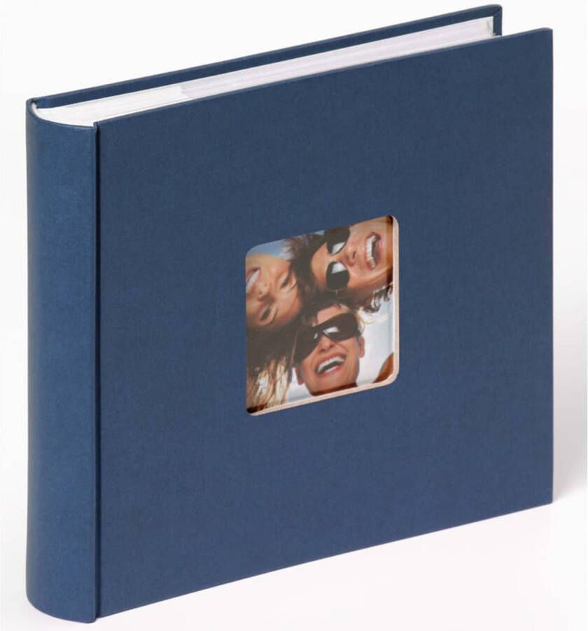 Walther Design Fotoalbum Fun Memo 200 foto&apos;s 10x15 cm blauw