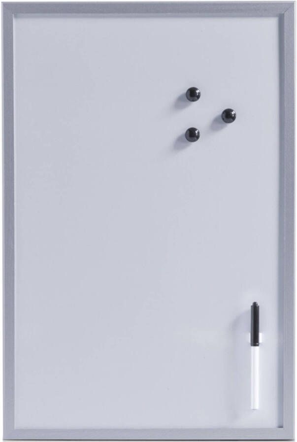 Zeller Magnetisch whiteboard memobord incl. accessoires 40 x 60 cm Whiteboards