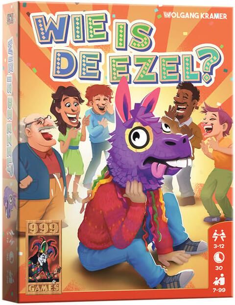 999 games Kaartspel Wie is de Ezel?