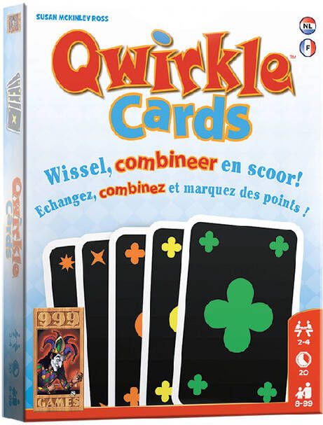 999 games Spel Qwirkle Cards