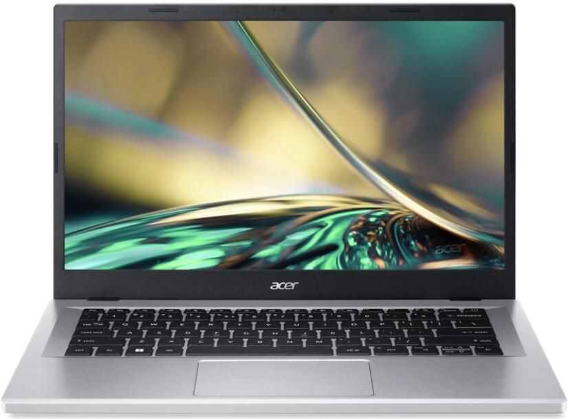 Acer Aspire 3 14 A314-23P-R2LW AMD Athlon Silver 7120U Laptop 35 6 cm (14") Full HD 8 GB LPDDR5-SDRAM 128 GB SSD Wi-Fi 6 (802.11ax) Windows 11 Home in S mode Zilver