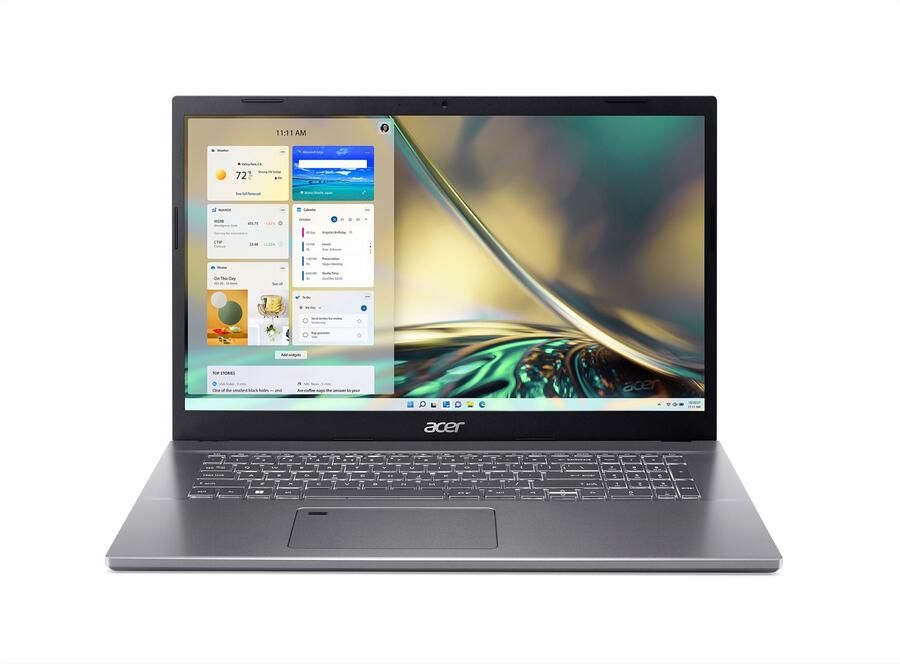 Acer Aspire 5 A517-53G-54B6 Intel Core™ i5-1235U Laptop 43 9 cm (17.3") Full HD 16 GB DDR4-SDRAM 512 GB SSD NVIDIA GeForce RTX 2050 Windows 11 Pro Grijs