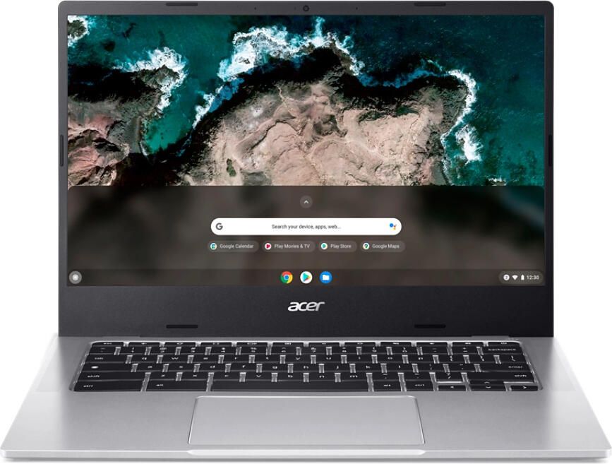 Acer Chromebook 514 CB514-2H-K8H4 ARM Cortex MT8192 35 6 cm (14") Full HD 8 GB LPDDR4x-SDRAM 64 GB eMMC Wi-Fi 6 (802.11ax) ChromeOS Zilver