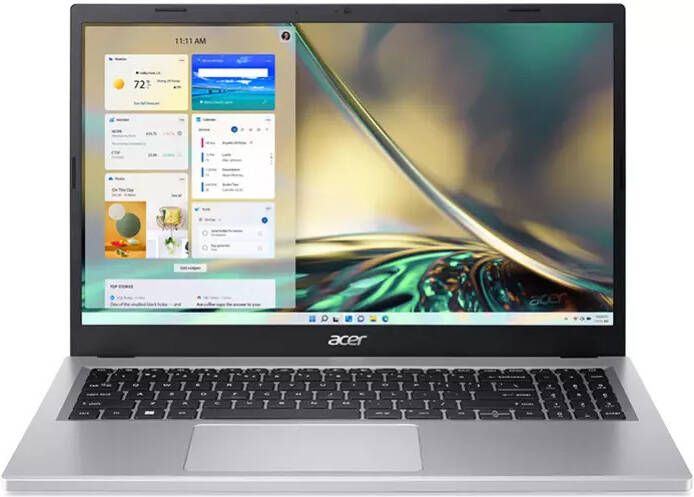 Acer Aspire 3 15 A315-24P-R7GH Laptop 39 6 cm (15.6") Full HD AMD Ryzen™ 5 7520U 16 GB DDR5-SDRAM 512 GB SSD Wi-Fi 6 (802.11ax) Windows 11 Home Zilver