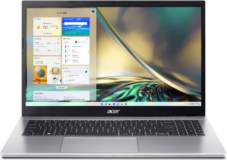 Acer Aspire 3 A315-59-31EQ Laptop 39 6 cm (15.6") Full HD Intel Core™ i3-1215U 16 GB DDR4-SDRAM 512 GB SSD Wi-Fi 6 (802.11ax) Windows 11 Home Zilver
