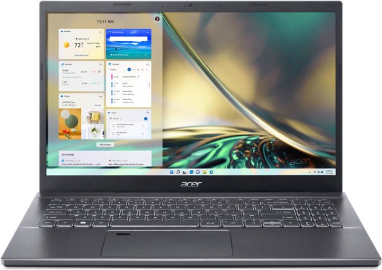 Acer Aspire 5 A515-57G-548D Laptop 39 6 cm (15.6") Full HD IntelÂ Coreâ„¢ i5-1235U 16 GB DDR4-SDRAM 512 GB SSD NVIDIA GeForce RTX 2050 Wi-Fi 6E (802.11ax) Windows 11 Home Grijs