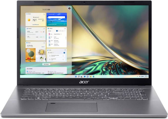 Acer Aspire 5 A517-53-76RM Laptop 43 9 cm (17.3") Full HD IntelÂ Coreâ„¢ i7-1255U 16 GB DDR4-SDRAM 512 GB SSD Wi-Fi 6 (802.11ax) Windows 11 Pro Grijs