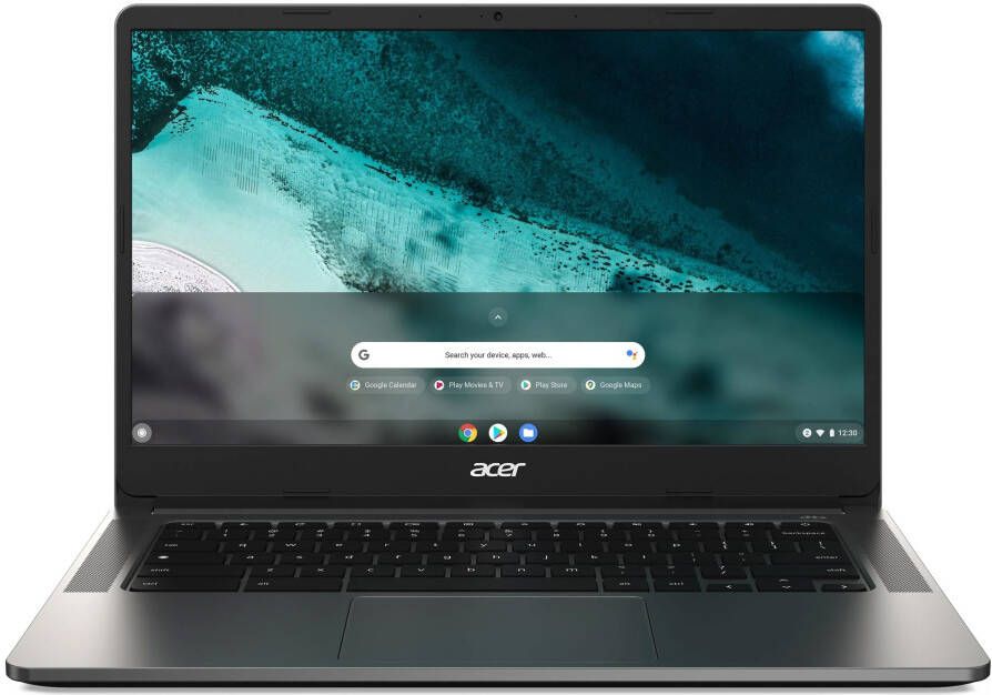 Acer Chromebook 314 C934-C0Q7 35 6 cm (14") Full HD IntelÂ CeleronÂ N5100 4 GB LPDDR4x-SDRAM 32 GB eMMC Wi-Fi 6 (802.11ax) ChromeOS Grijs