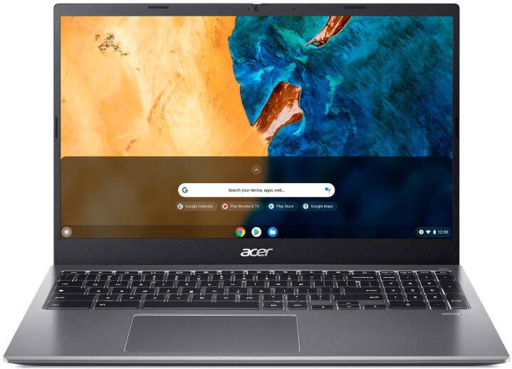 Acer Chromebook 515 CB515-1WT-35UF 39 6 cm (15.6") Touchscreen Full HD Intel Core™ i3-1115G4 8 GB LPDDR4x-SDRAM 128 GB SSD Wi-Fi 6 (802.11ax) ChromeOS Grijs
