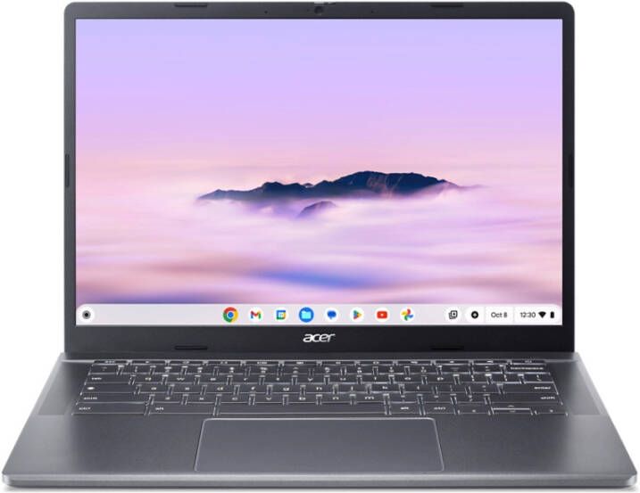 Acer Chromebook Plus 514 CBE574-1-R0S6 35 6 cm (14") WUXGA AMD Ryzenâ„¢ 5 7520C 8 GB LPDDR5x-SDRAM 128 GB SSD Wi-Fi 6E (802.11ax) ChromeOS Grijs
