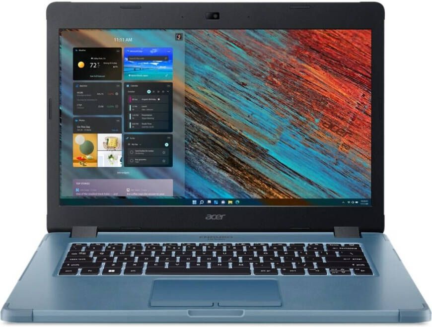 Acer ENDURO Urban N3 Lite EUN314LA-51W-53FL Laptop 35 6 cm (14") Full HD IntelÂ Coreâ„¢ i5-1235U 16 GB DDR4-SDRAM 512 GB SSD Wi-Fi 6 (802.11ax) Windows 11 Pro Blauw