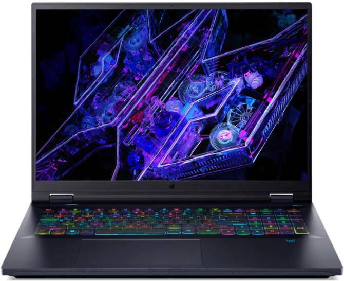 Acer Predator Helios 18 PH18-72-90TD Laptop 45 7 cm (18") WQXGA IntelÂ Coreâ„¢ i9-14900HX 32 GB DDR5-SDRAM 2 TB HDD NVIDIA GeForce RTX 4090 Wi-Fi 7 (802.11be) Windows 11 Home Zwart