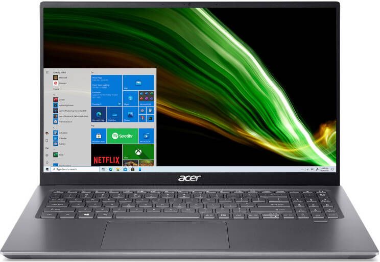 Acer Swift SFX16-51G-52NK Laptop 40 9 cm (16.1") Full HD Intel Core™ i5-11320H 16 GB LPDDR4x-SDRAM 512 GB SSD NVIDIA GeForce RTX 3050 Wi-Fi 6 (802.11ax) Windows 11 Home Grijs