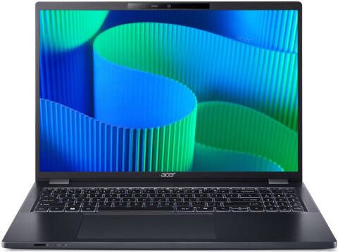 Acer TravelMate P4 16 TMP416-53-TCO-57DV Intel Core Ultra 5 125U Laptop 40 6 cm (16") WUXGA 16 GB DDR5-SDRAM 512 GB SSD Wi-Fi 6E (802.11ax) Windows 11 Pro Blauw