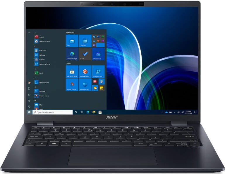 Acer TravelMate P6 TMP614-52-5030 Laptop 35 6 cm (14") WUXGA Intel Core™ i5-1135G7 16 GB LPDDR4x-SDRAM 512 GB SSD Wi-Fi 6 (802.11ax) Windows 10 Pro Zwart