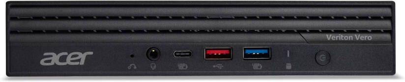 Acer Veriton Vero N4720GT I74516 Pro Intel Core™ i7-14700T 16 GB DDR5-SDRAM 512 GB SSD Windows 11 Pro Mini PC Zwart