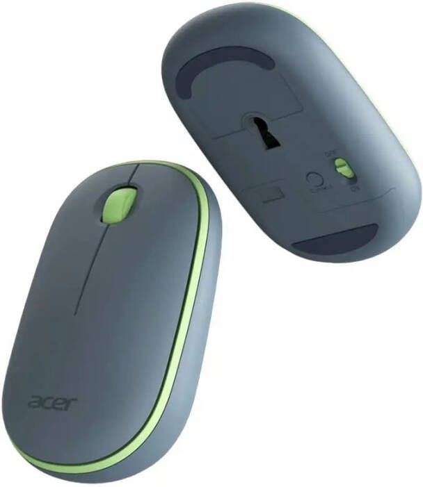 Acer Wireless Bubble Mouse AMR100 Blue (Retail pack) muis Universeel Ambidextrous RF Draadloos Optisch 1600 DPI