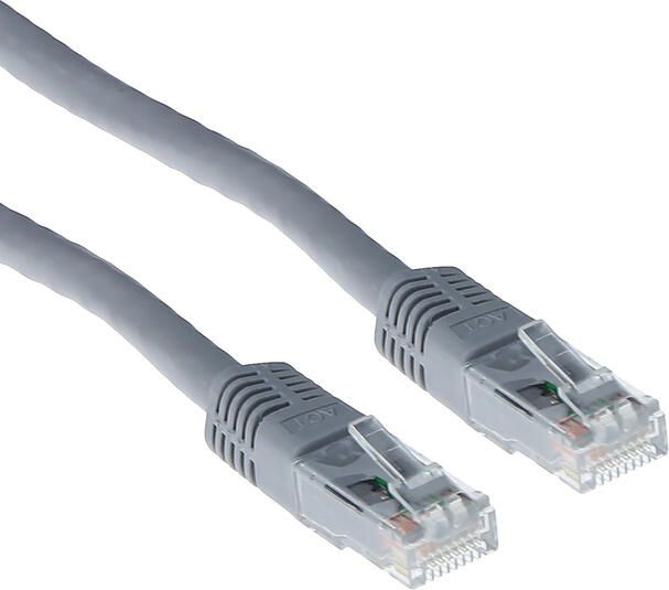 ACT Kabel U UTP CAT6 patchkabel RJ45 Grijs 0.5 meter