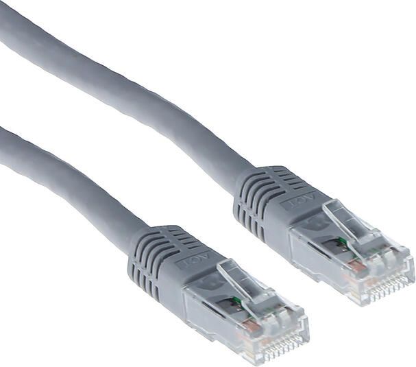 ACT Kabel U UTP CAT6 patchkabel RJ45 Grijs 1.5 meter