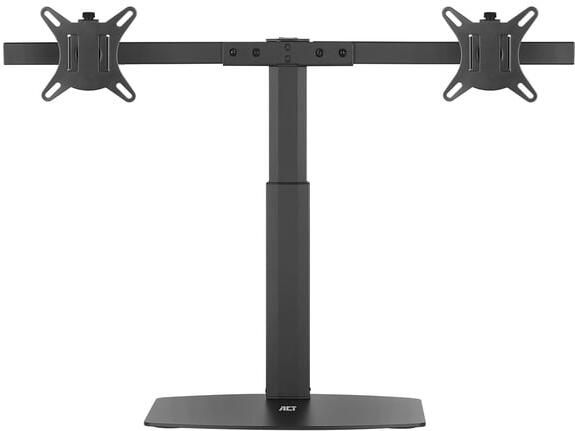 ACT Monitorarm office gasveer crossbar 2 schermen