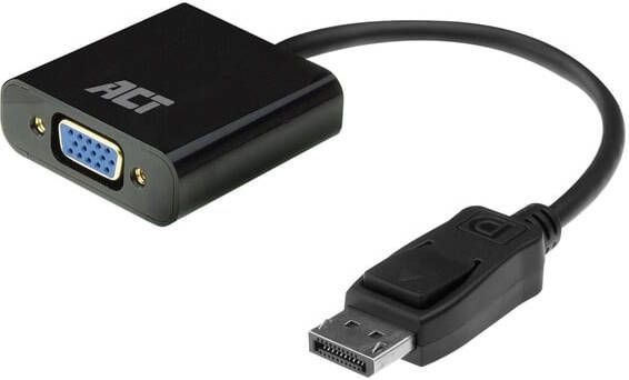 ACT Adapter DisplayPort naar VGA 0.15 meter