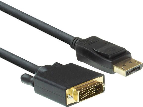 ACT Kabel DisplayPort naar DVI 1.8 meter zwart