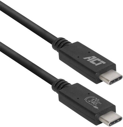 ACT Kabel USB-C USB 4 20Gbps Thunderbolt3 1 meter