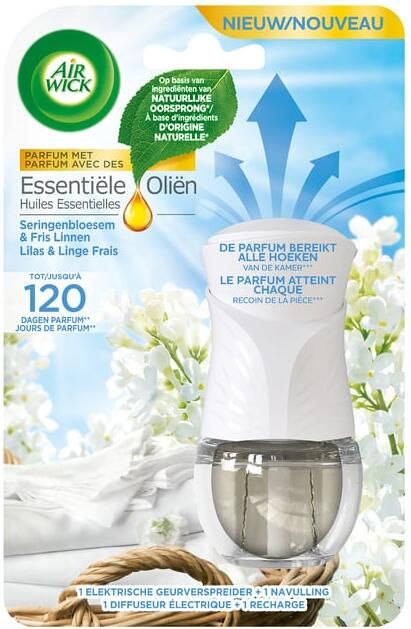Airwick Luchtverfrisser Electrical Soft Cotton Starter Kit 19ml