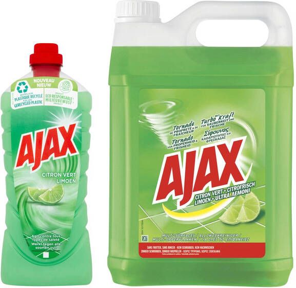 Ajax Allesreiniger Limoen fris 5L - Foto 2