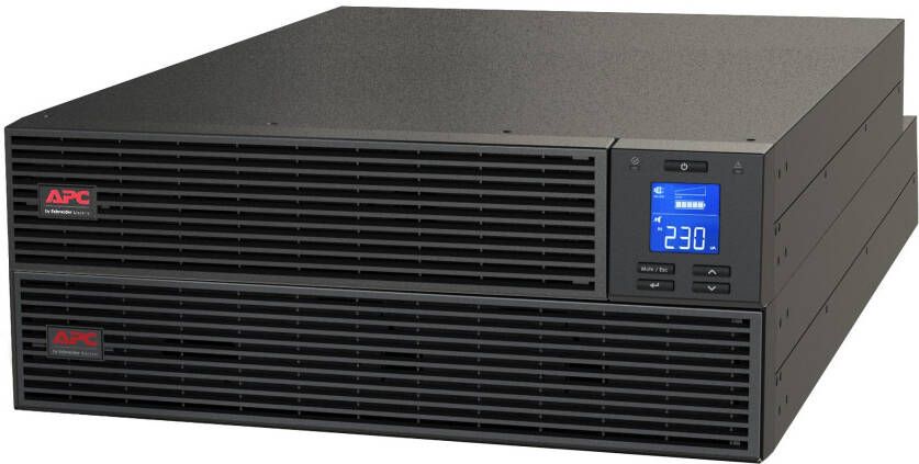 APC Easy-UPS On-Line 10000VA Noodstroomvoeding Hardwire 1 fase uitgang USB Zonder railkit