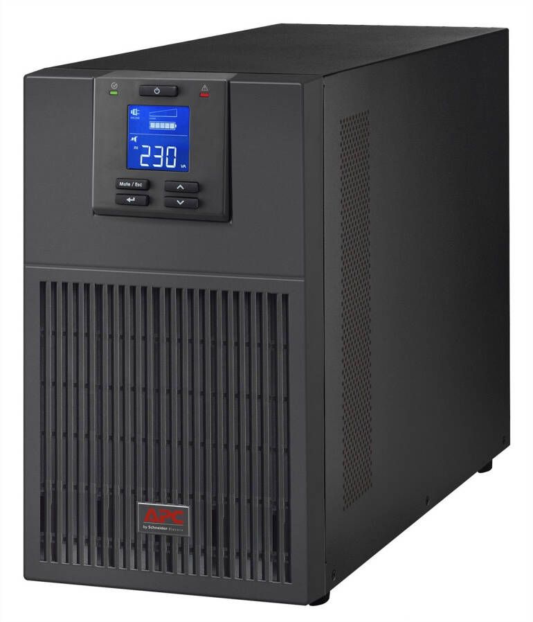 APC Easy-UPS On-Line SRV10KIL Noodstroomvoeding 10000VA Hardwire 1fase uitgang USB extendable runtime