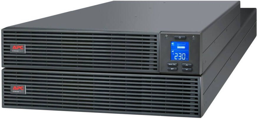 APC Easy-UPS On-Line SRV5KRIRK 5000W VA Hardwire 1 fase uitgang USB Railkit