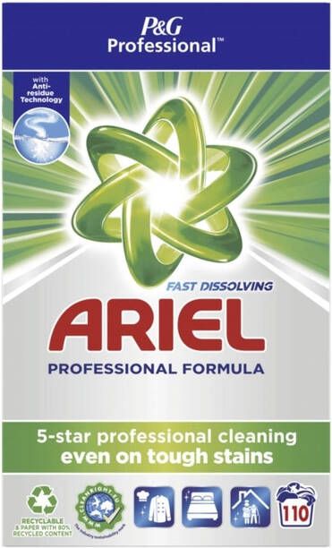 Ariel Wasmiddel regular poeder 110 scoops