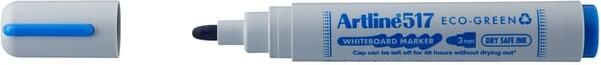 Artline Whiteboardmarker 517 Dry Safe Eco rond medium blauw