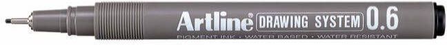 Artline Fineliner Drawing System 0 6 mm