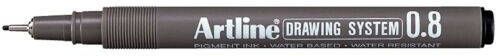 Artline Fineliner 0.8mm zwart