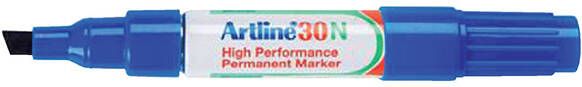 Artline Viltstift 30 schuin 2-5mm blauw