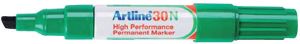 Artline Viltstift 30 schuin 2-5mm groen