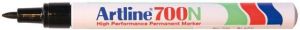 Artline Viltstift 700 rond 0.7mm zwart