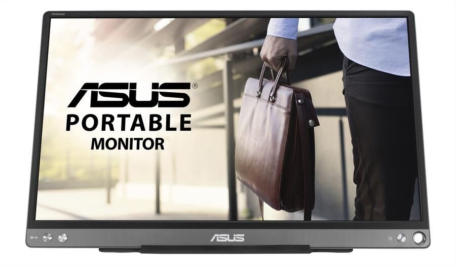 Asus ZenScreen MB16ACE LED display 39 6 cm (15.6") 1920 x 1080 Pixels Full HD Grijs
