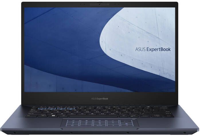 Asus ExpertBook B5 B5402CBA-KC1421X Laptop 35 6 cm (14") Full HD Intel Core™ i5-1240P 16 GB DDR5-SDRAM 256 GB SSD Wi-Fi 6E (802.11ax) Windows 11 Pro Zwart