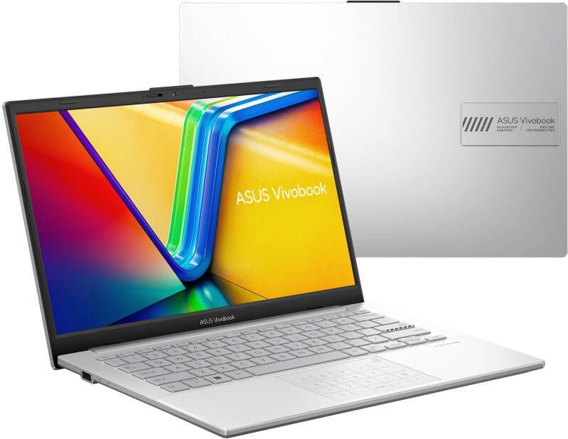 Asus Vivobook Go 14 E1404FA-NK079W Laptop 35 6 cm (14") Full HD AMD Ryzen™ 3 7320U 8 GB LPDDR5-SDRAM 256 GB SSD Wi-Fi 5 (802.11ac) Windows 11 Home Zilver