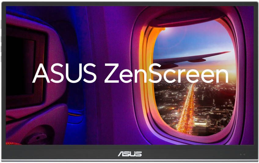 Asus ZenScreen MQ16AHE computer monitor 39 6 cm (15.6") 1920 x 1080 Pixels Full HD OLED Zilver