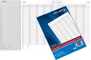 Atlanta Jaarplanner 2023 personeel- en activiteitenplanner A4