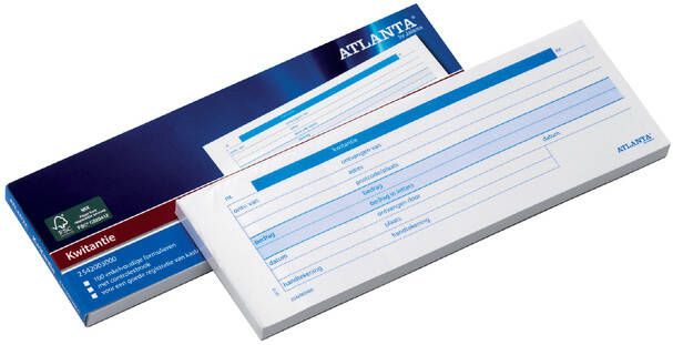 Pakhuis Atlanta by Jalema kwitantieblok ft 7 4 x 21 cm - Foto 2