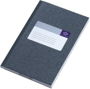 Atlanta Notitieboek 165x105mm 128blz grijs