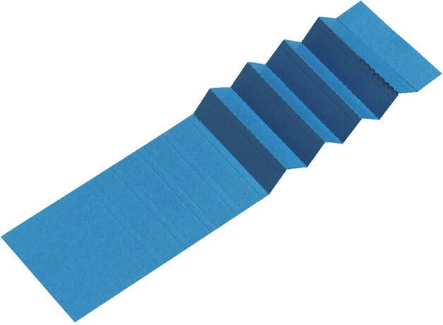 Atlanta Ruiterstrook voor Alzicht hangmappen 65mm blauw
